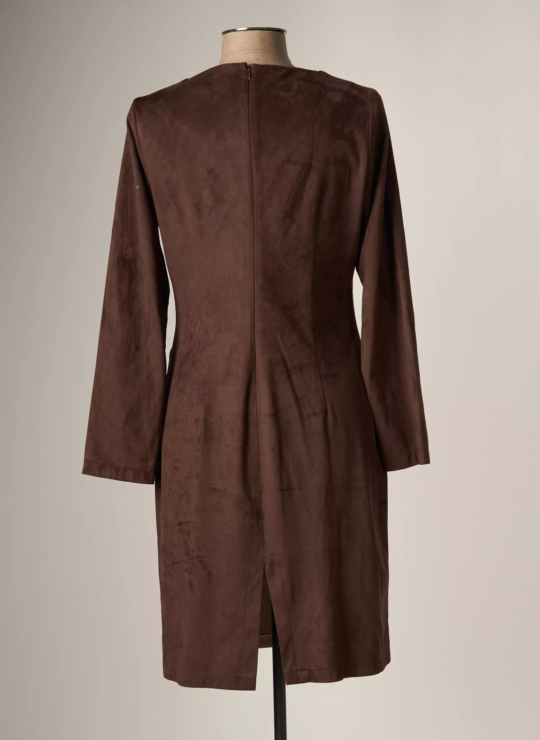 France Rivoire Robes Mi Longues Femme couleur marron