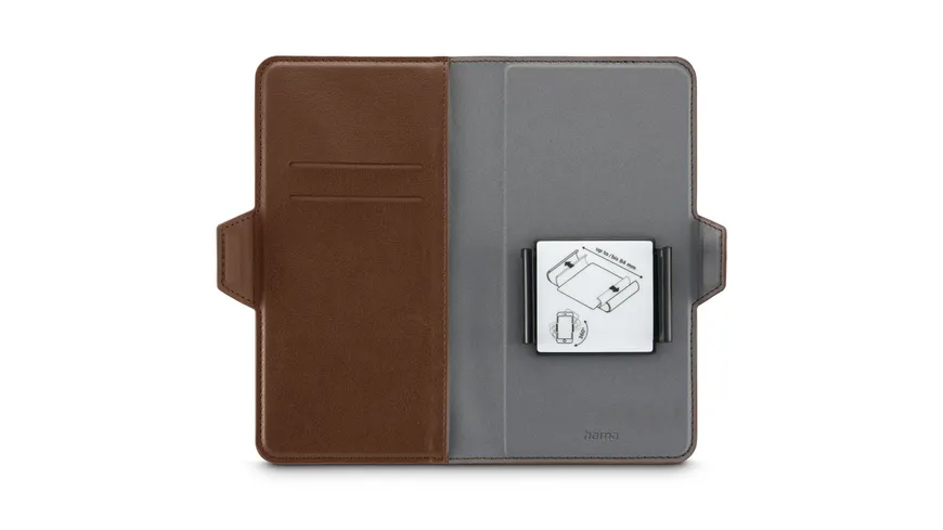 Hama Handytasche, Universal, Eco, für Handygröße 8,0 x 17,0 cm, Braun