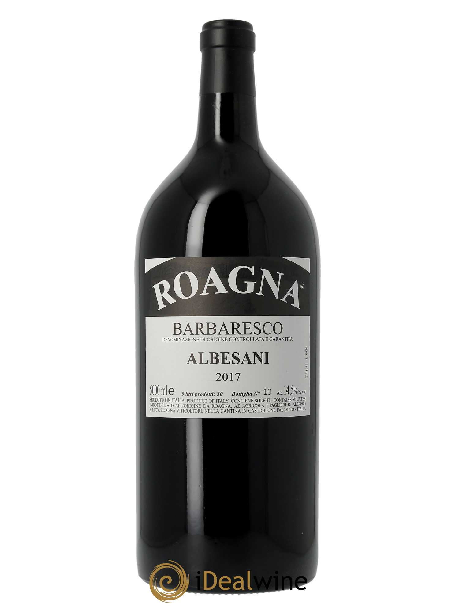 Barbaresco DOCG Albesani Roagna  2017 - Lot de 1 Jeroboam