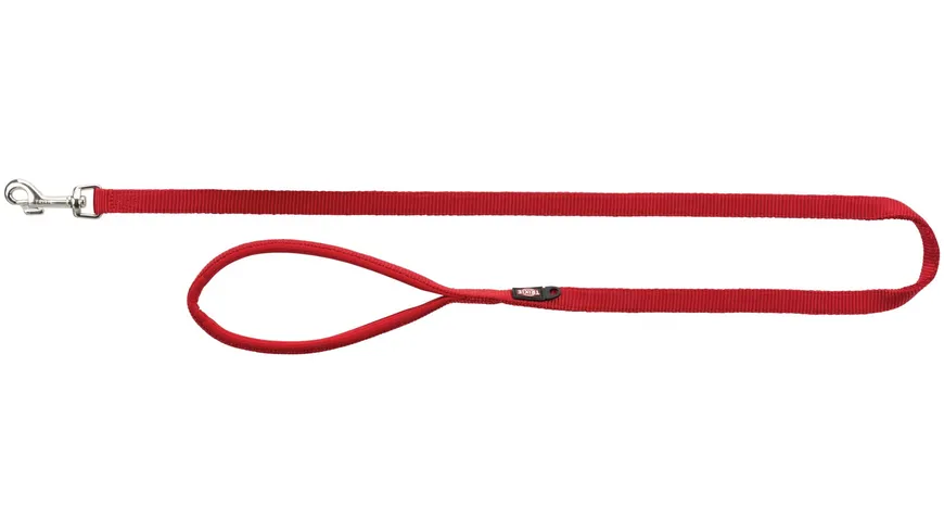 Trixie Hundeleine Premium rot M-L 1 Meter / 20 mm Hunde Zubehör