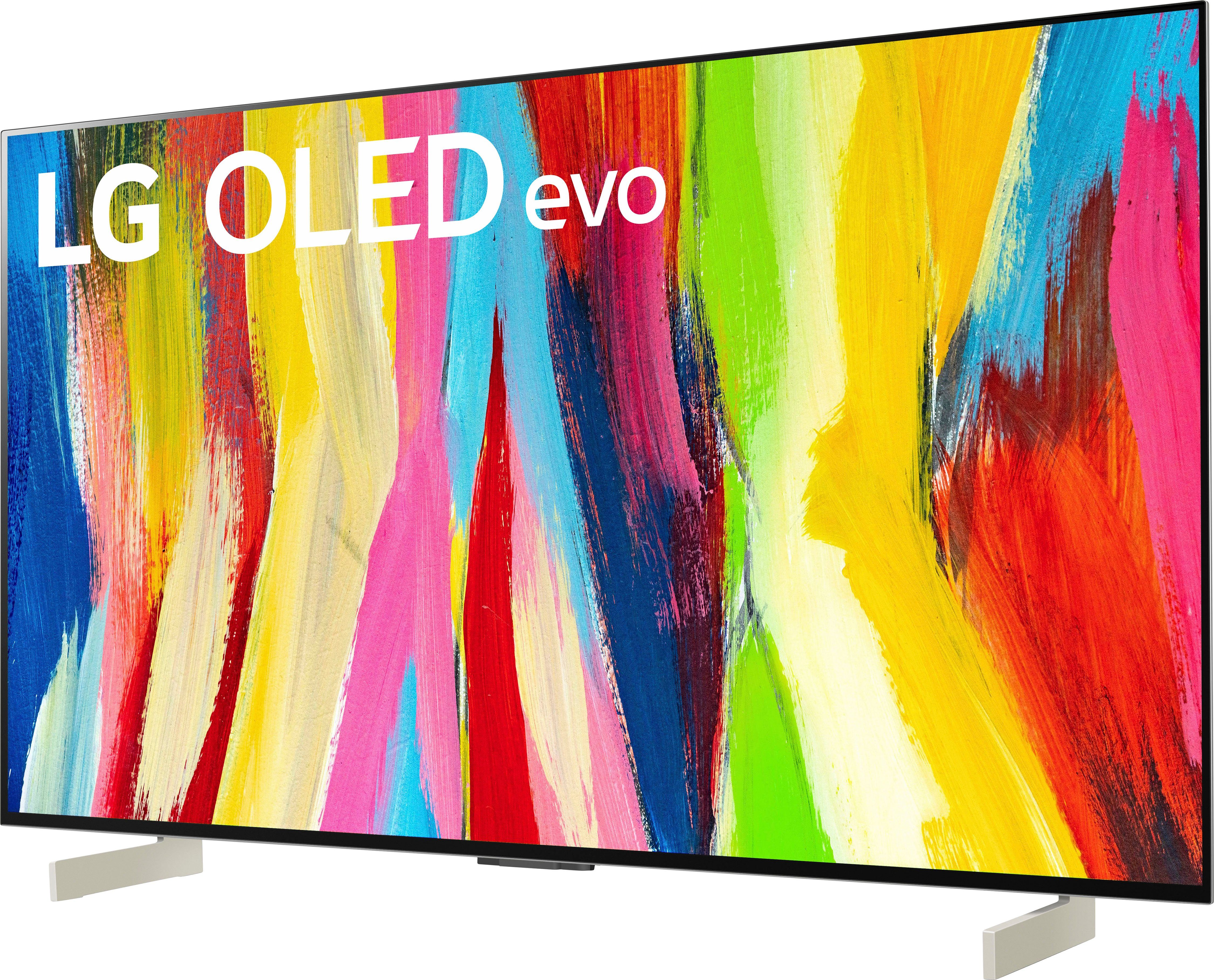 LG OLED42C29LB OLED-Fernseher (106 cm/42 Zoll, 4K Ultra HD, Smart-TV)