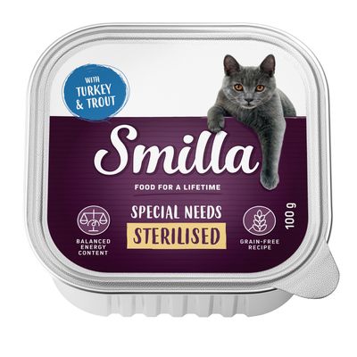 Sparpaket Smilla Sterilised Schale 24 x 100 g