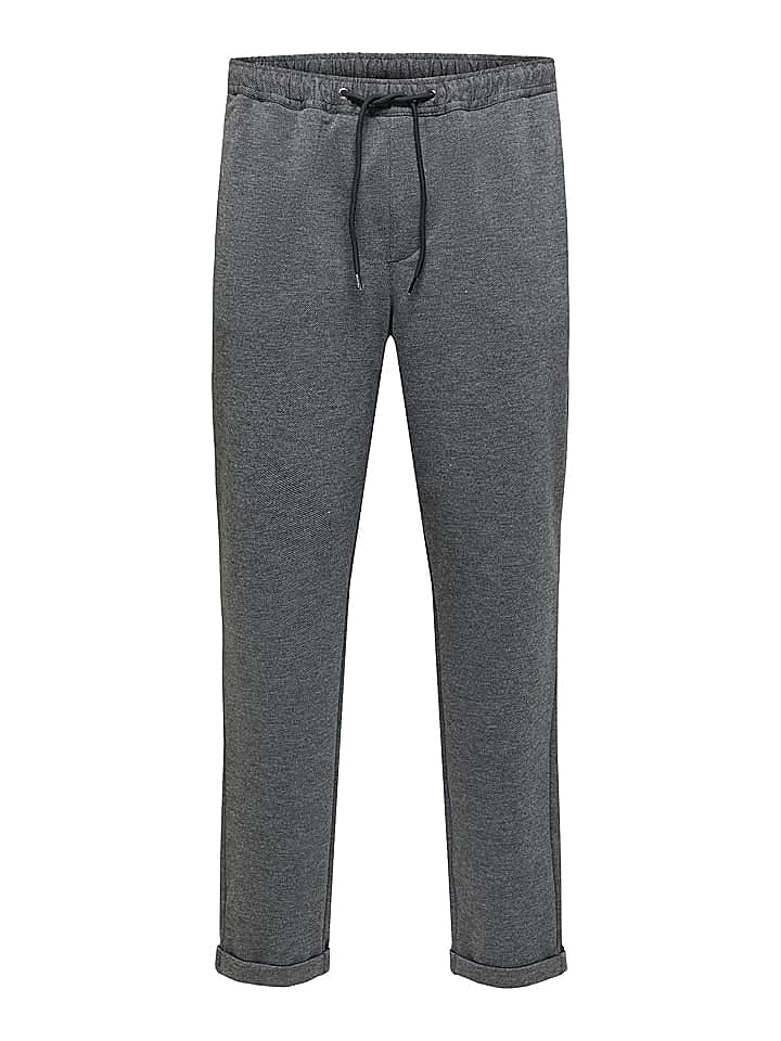 SELECTED HOMME Sweathose in Anthrazit günstig kaufen S