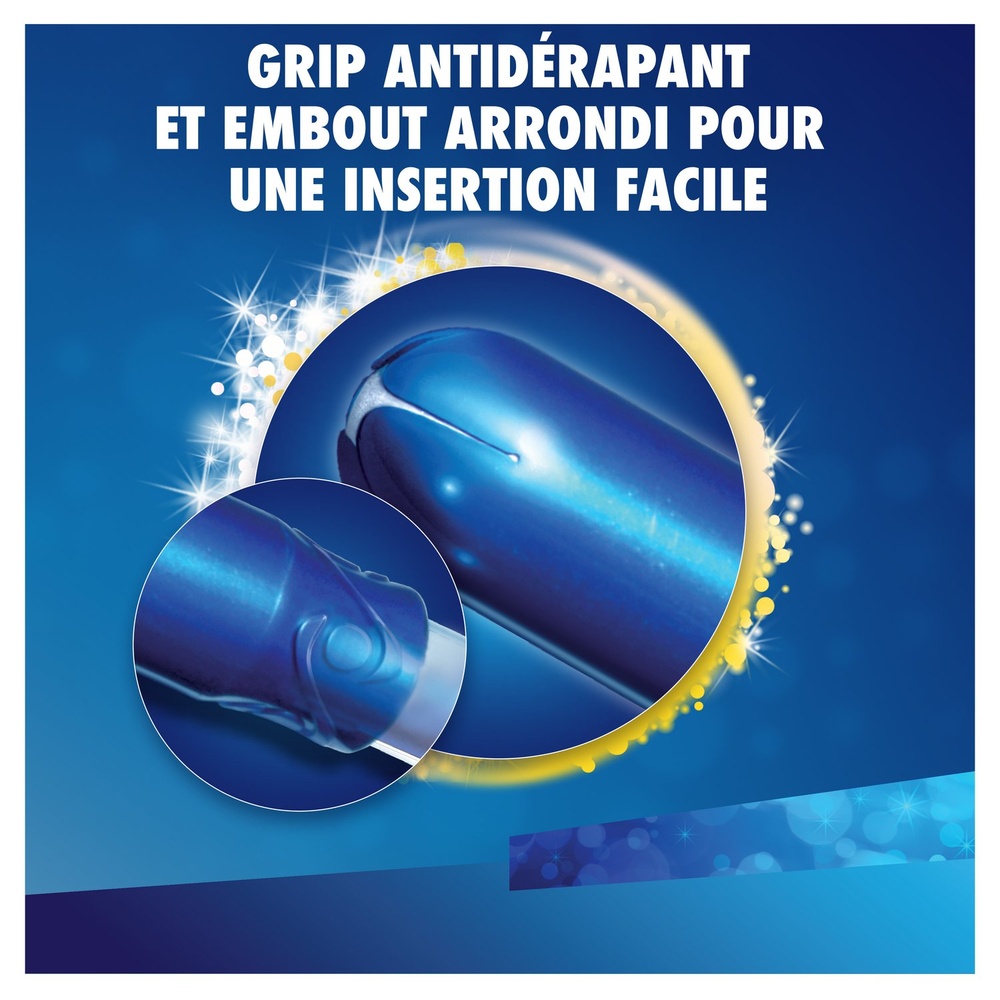tampax Tampax Pearl Compak Régulier Tampons 18 Tampons