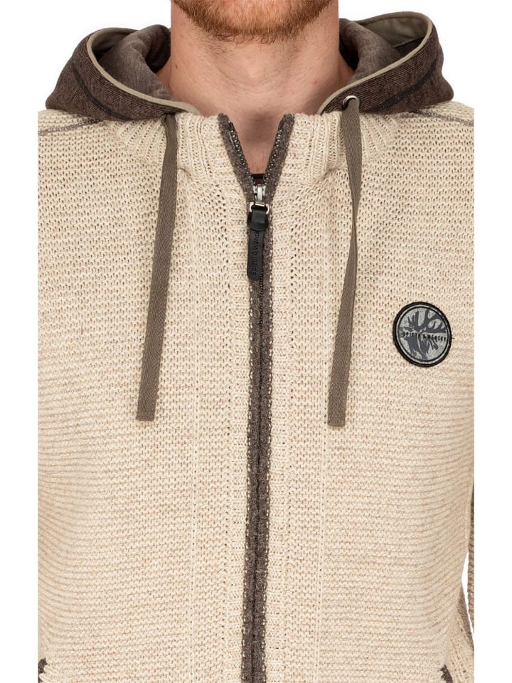 Spieth & Wensky Strickjacke ECHO in beige günstig kaufen