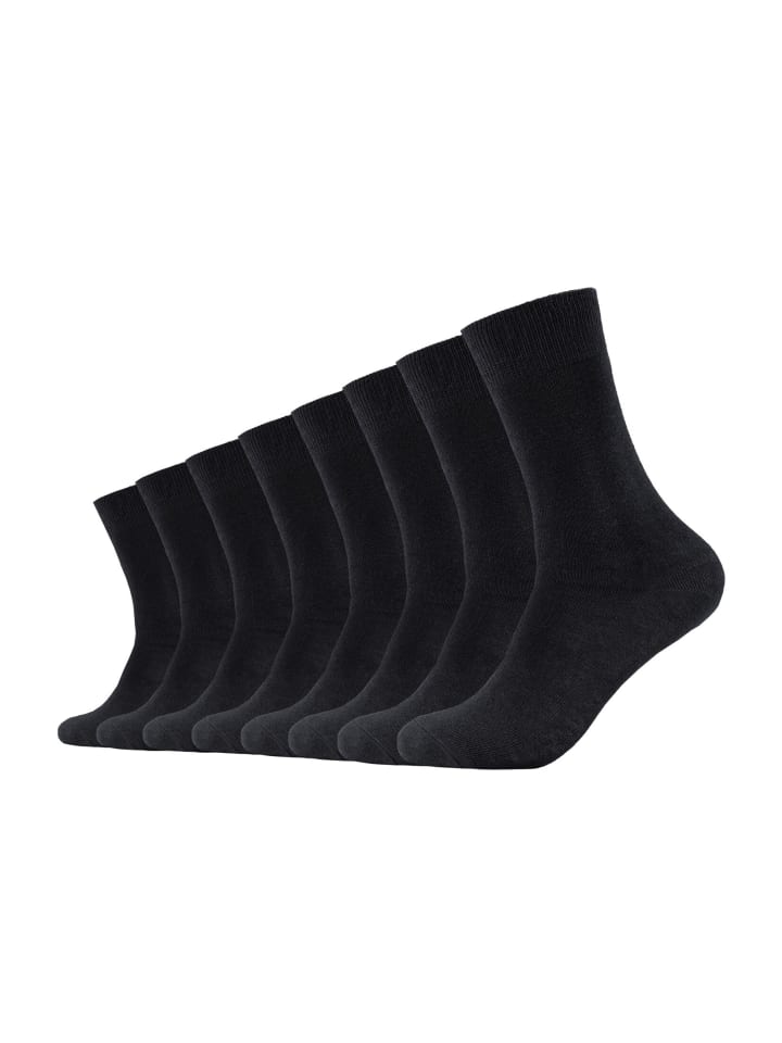 S. Oliver Socken 8er Pack essentials in Schwarz günstig kaufen