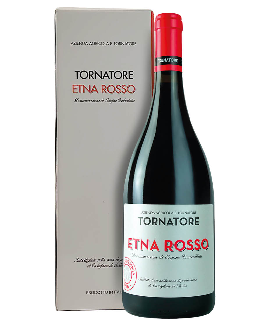 Etna Rosso DOC 2019 Tornatore Magnum 1,5 ℓ, En Étui