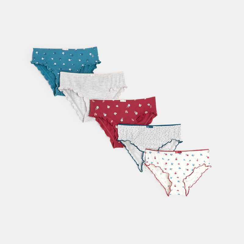 Jolies culottes fantaisie (lot de 5) fille