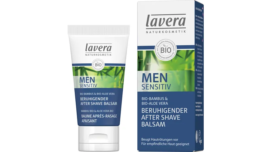 lavera MEN SENSITIV BeruhigenderAfter Shave Balsam 50 ml
