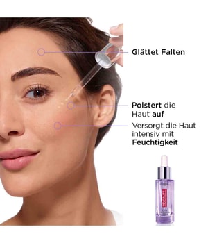 L'Oréal Paris Revitalift Filler Hyaluron Serum mit 1.5% purer Hyaluronsäure Gesichtsserum-30 ml