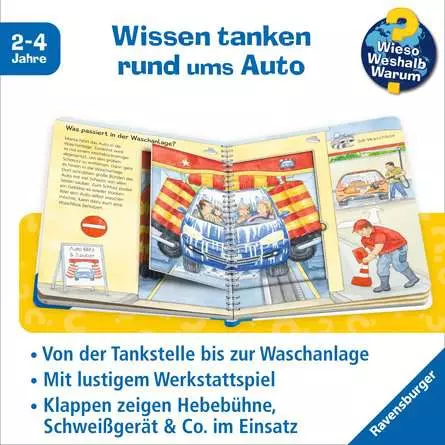 Ravensburger Wieso? Weshalb? Warum? junior, Band 69: Tanken, waschen, reparieren