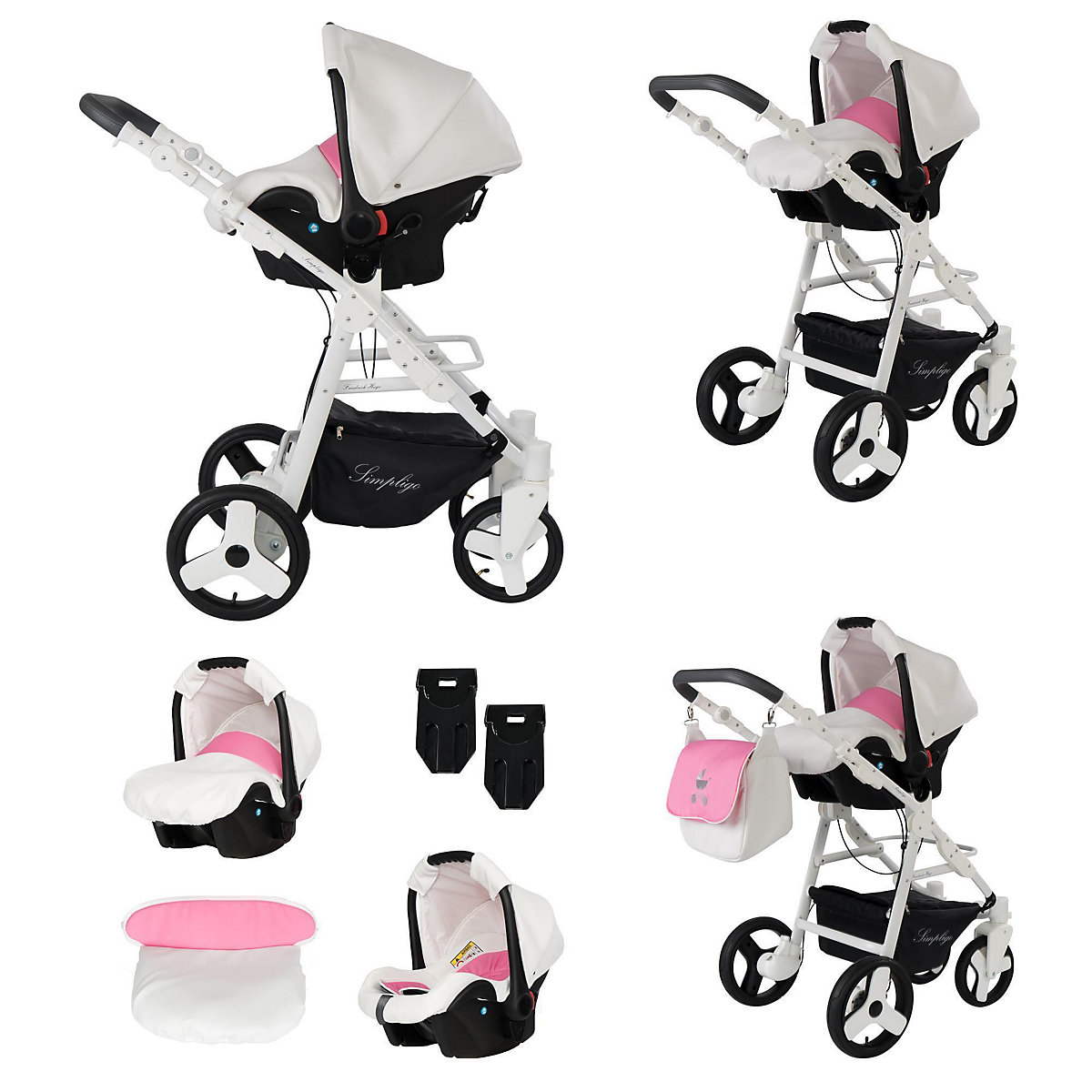 Simpligo | 3 in 1 Kombi Kinderwagen Kombikinderwagen