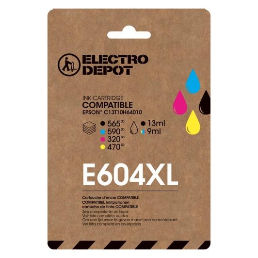 Μελάνι ELECTRO DÉPÔT pack XL E604 - A