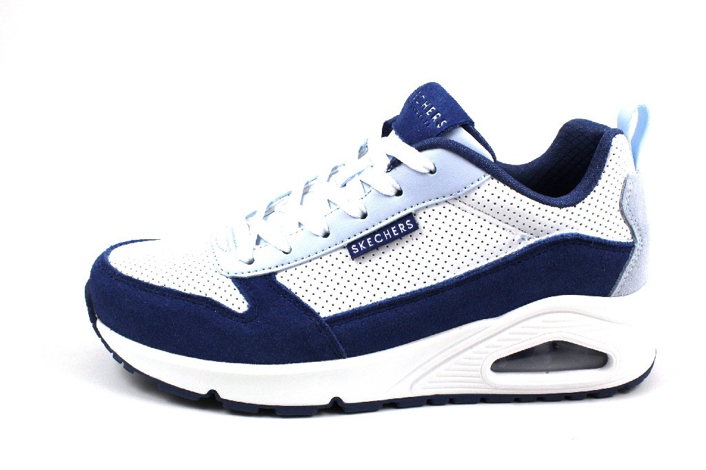 SKECHERS Freizeit Schnürer silber