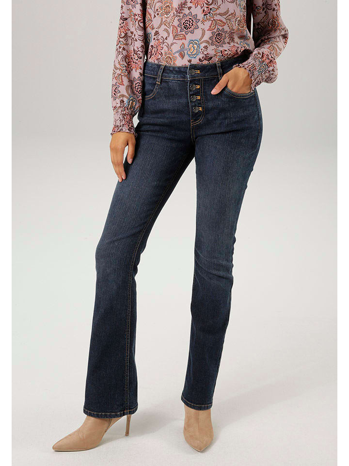 Aniston Jeans - Regular fit - in Dunkelblau günstig kaufen