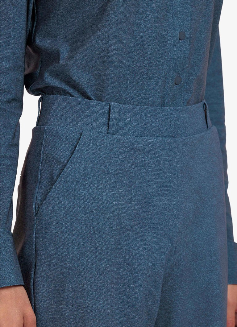 Pantaloni Lexie a vita alta e gamba larga di Studio Anneloes