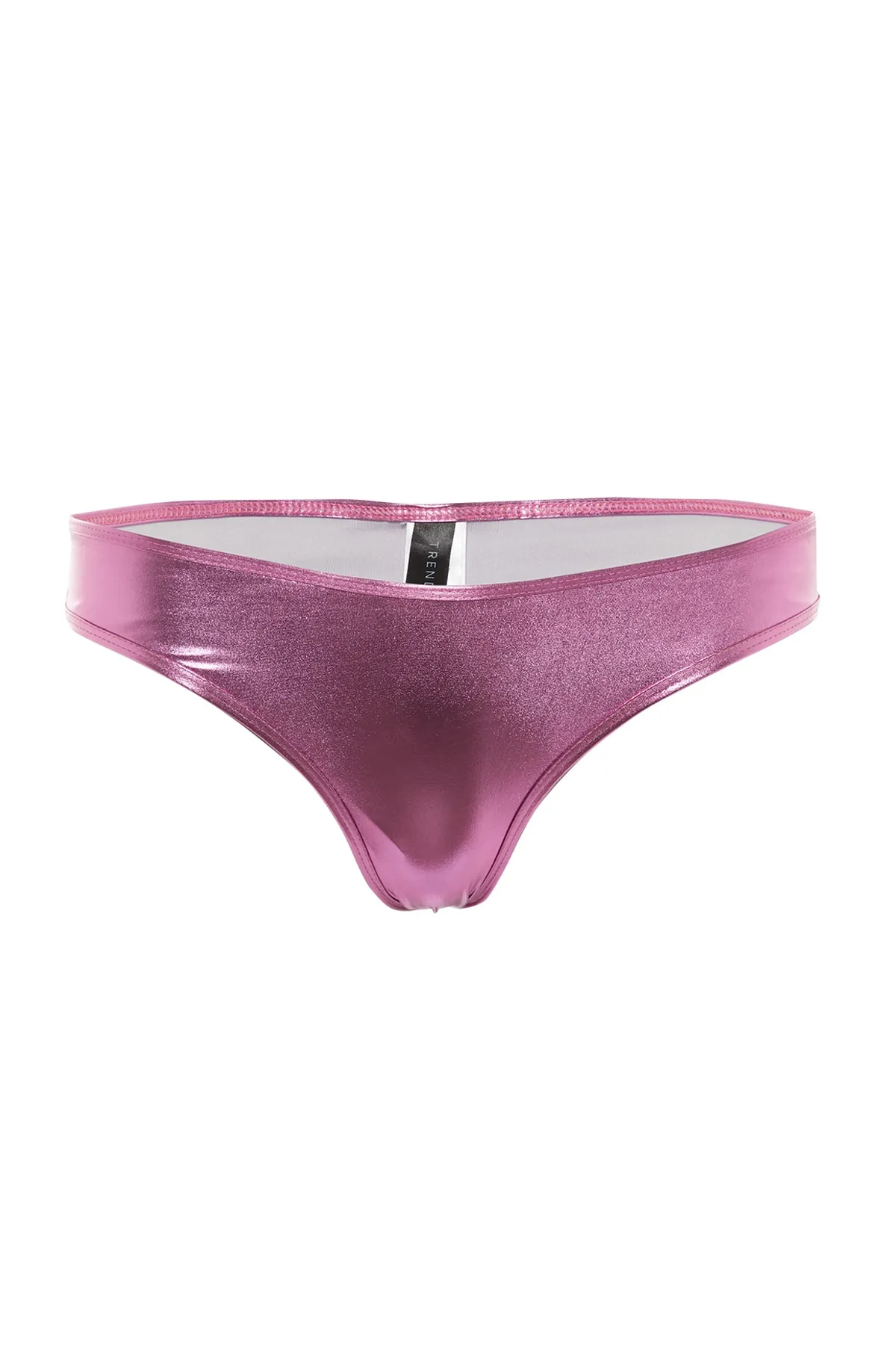 Trendyol Collection  Rosa glänzende Bikinihose TBESS22BA0227
