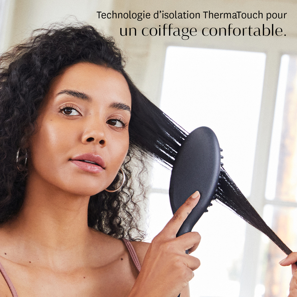 T3 Edge Heated smoothing & styling brush Brosse chauffante lissante