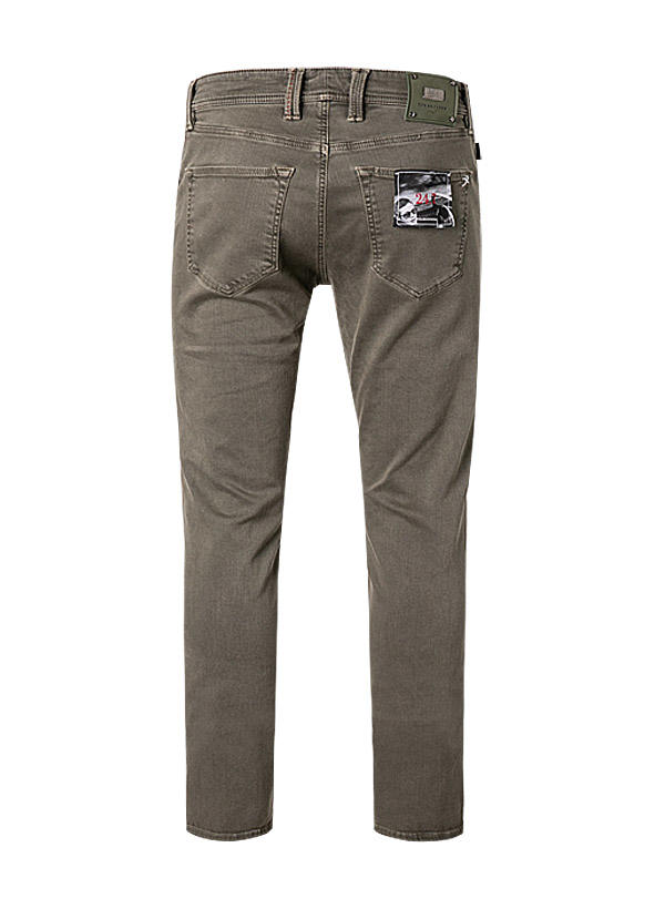 tramarossa, Jeans Leonardo, Slim Fit, Baumwoll-Stretch, khaki