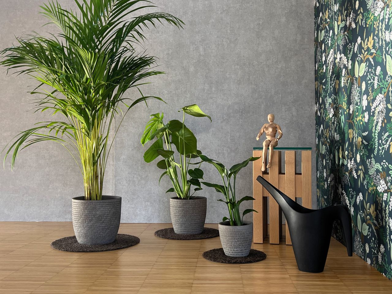 Keilbach Designprodukte Keilbach Blumentopf Unterlage, ⌀ 34,0 cm, braun