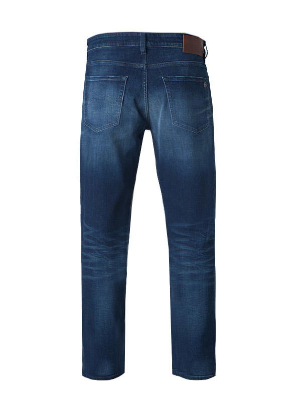 BOSS Orange, Jeans Onyx, Slim Taper Fit, Baumwoll-Stretch, blau