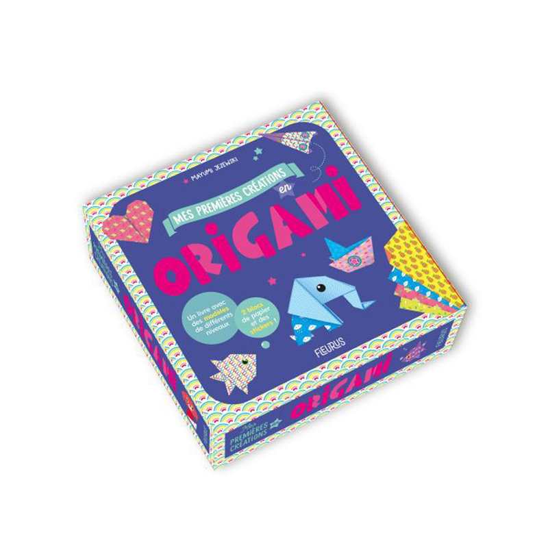 Livre Mes premières créations en origami - Fleurus
