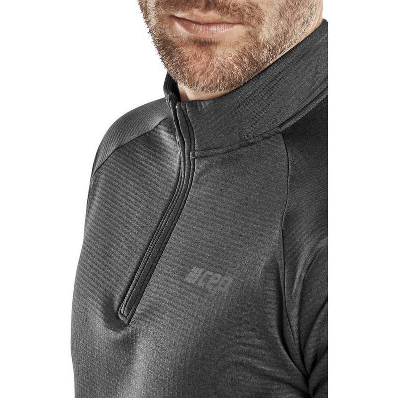 CEP Cold Weather Zip Shirt Longsleeve Laufshirt Herren