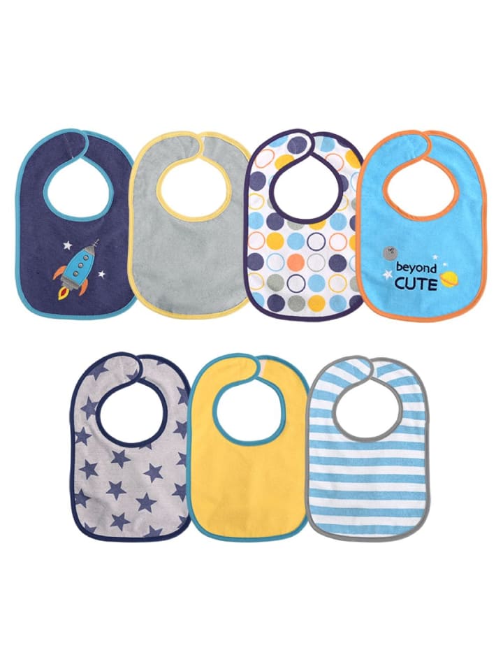 BABY CARE Babylatz 7-teiliges Set in blau günstig kaufen onesize