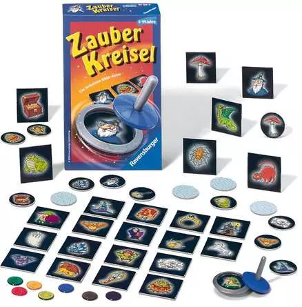 Zauberkreisel - Reisespiel ab 6 Jahren