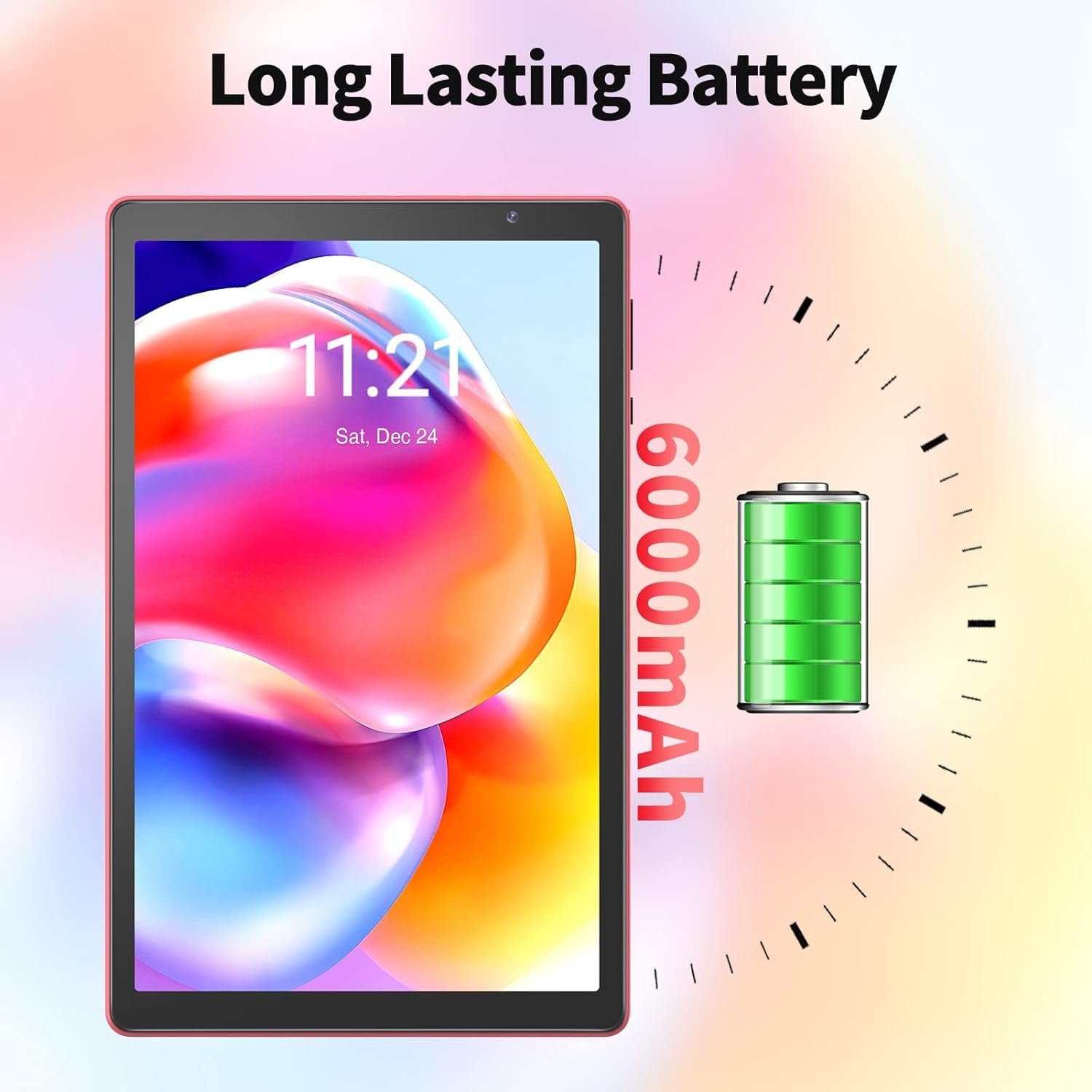 PRITOM 6000 Mah, 32 GB ROM, Expandable to 512 GB, Quad Core Processor Tablet (10,1