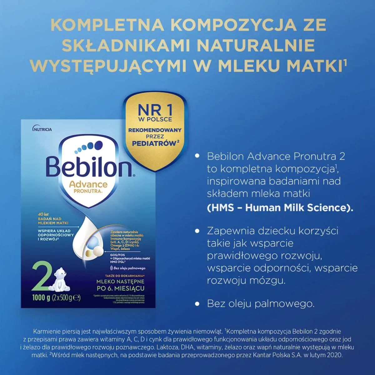 Bebilon 2 Γάλα Επόμενο