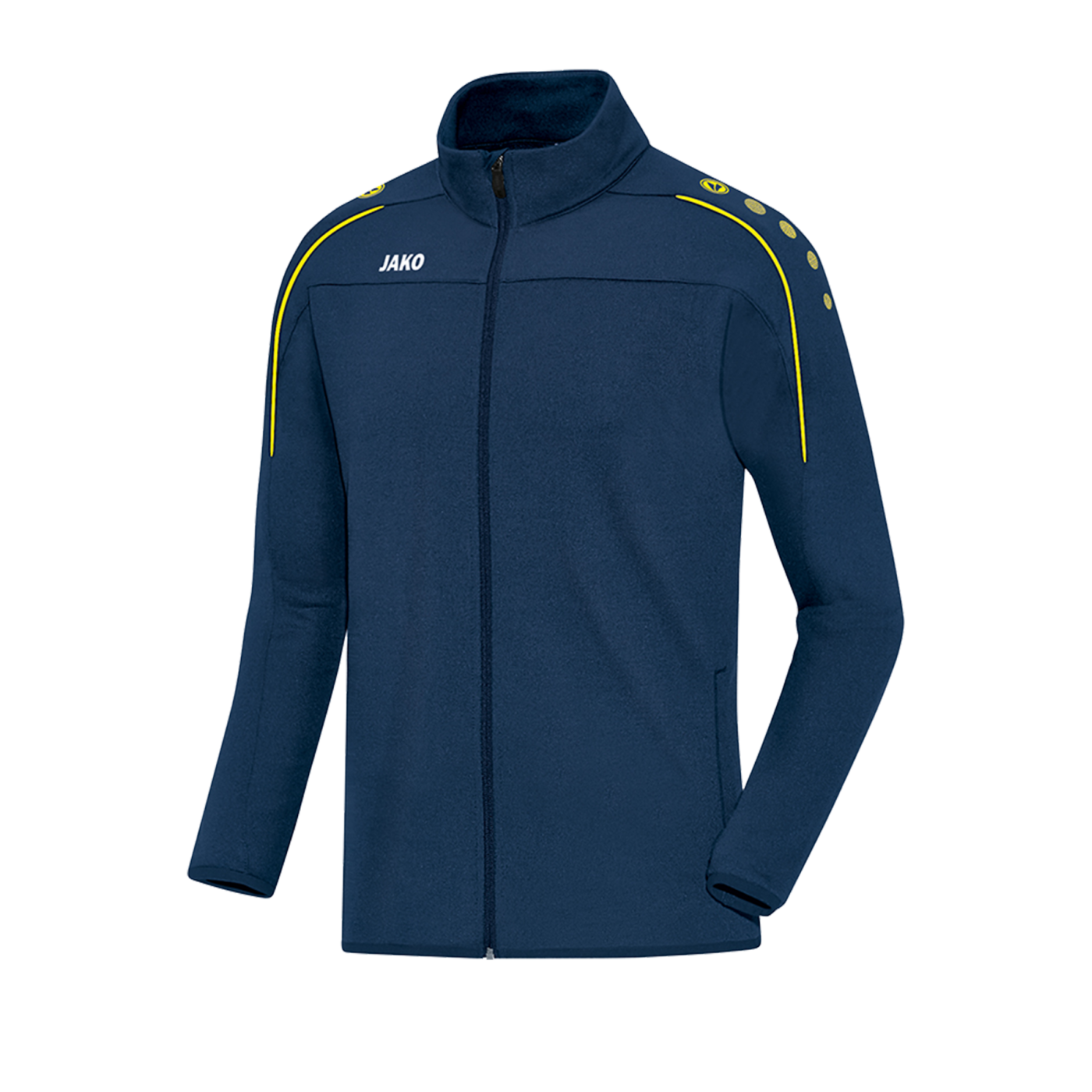 Jako Classico Freizeitjacke Kids Blau Gelb F42