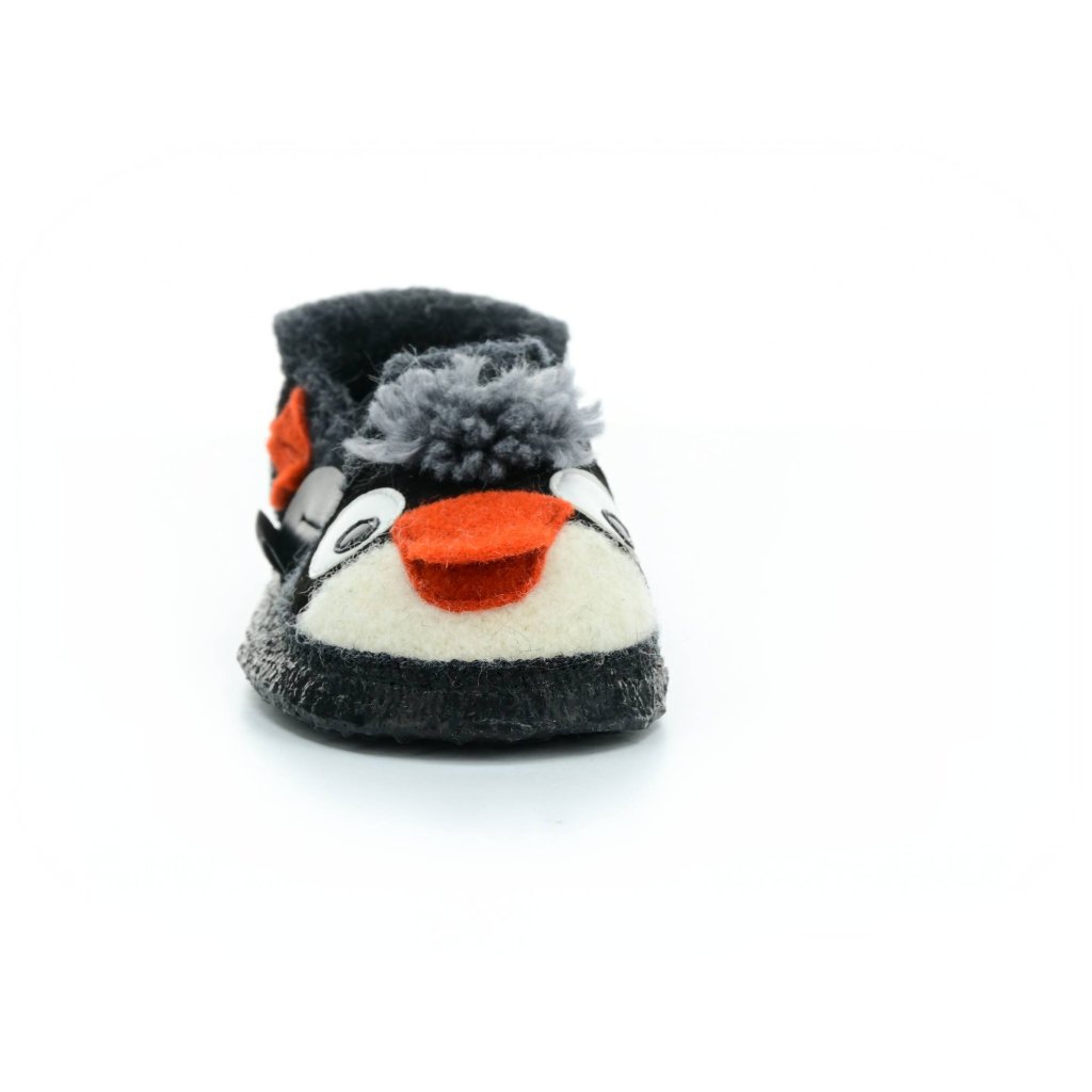 Nanga Fuzzi Pingu Dunkelgrau Barfußhausschuhe