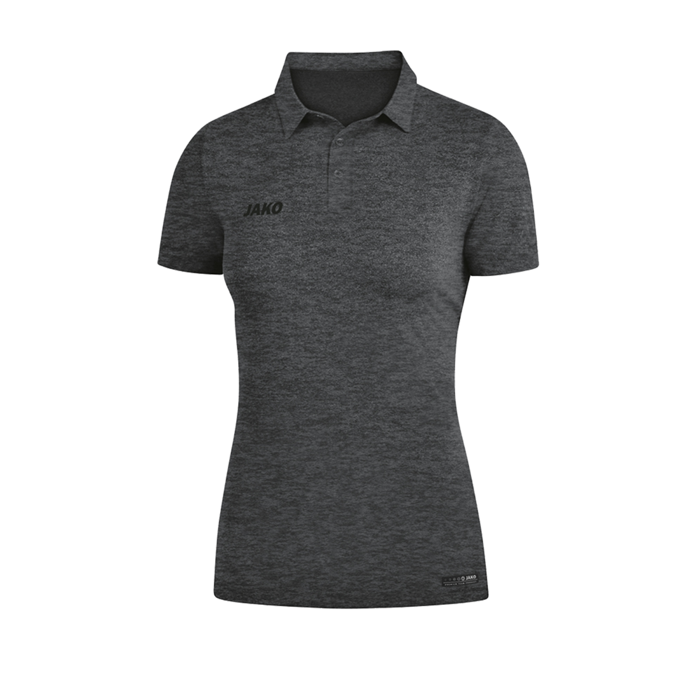 Jako Premium Basics Poloshirt Damen Grau F21