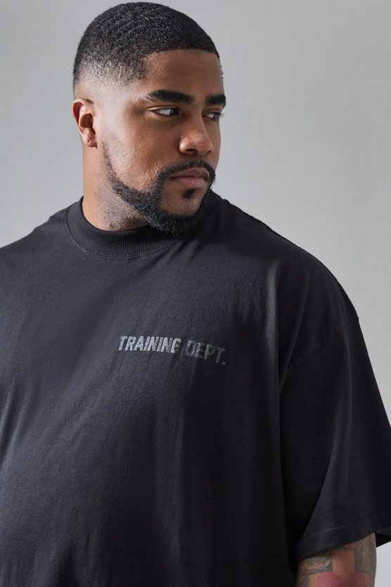 Plus Active Training Dept Oversized Tshirt