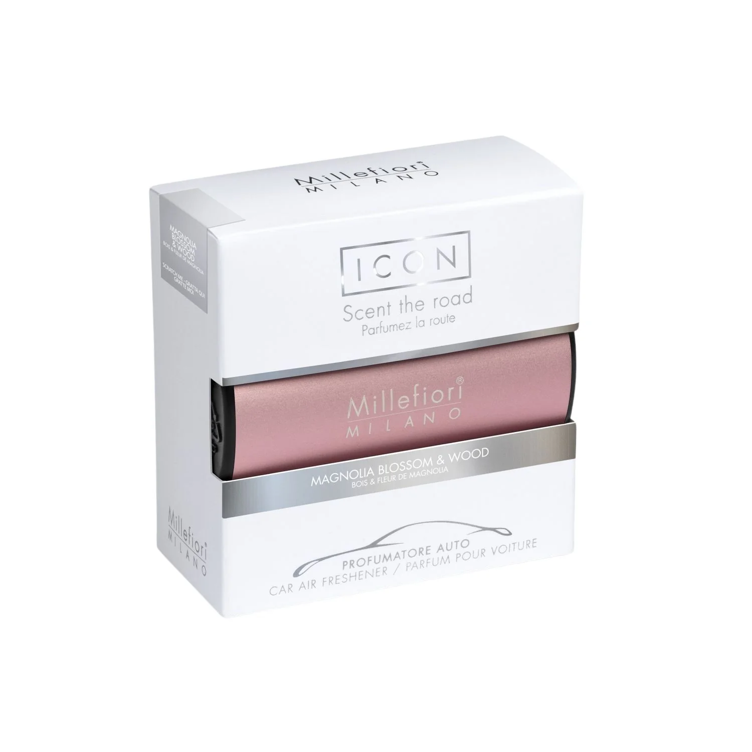 Autoluchtverfrisser Icon Magnolia Blossom & Wood - Klassieke autogeur