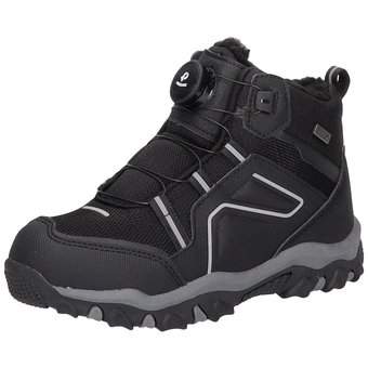 Run Lifewear Schnür Boots in schwarz