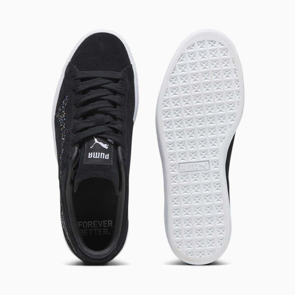 PUMA Suede mit Swarovski Kristallen 396352_02 / schwarz