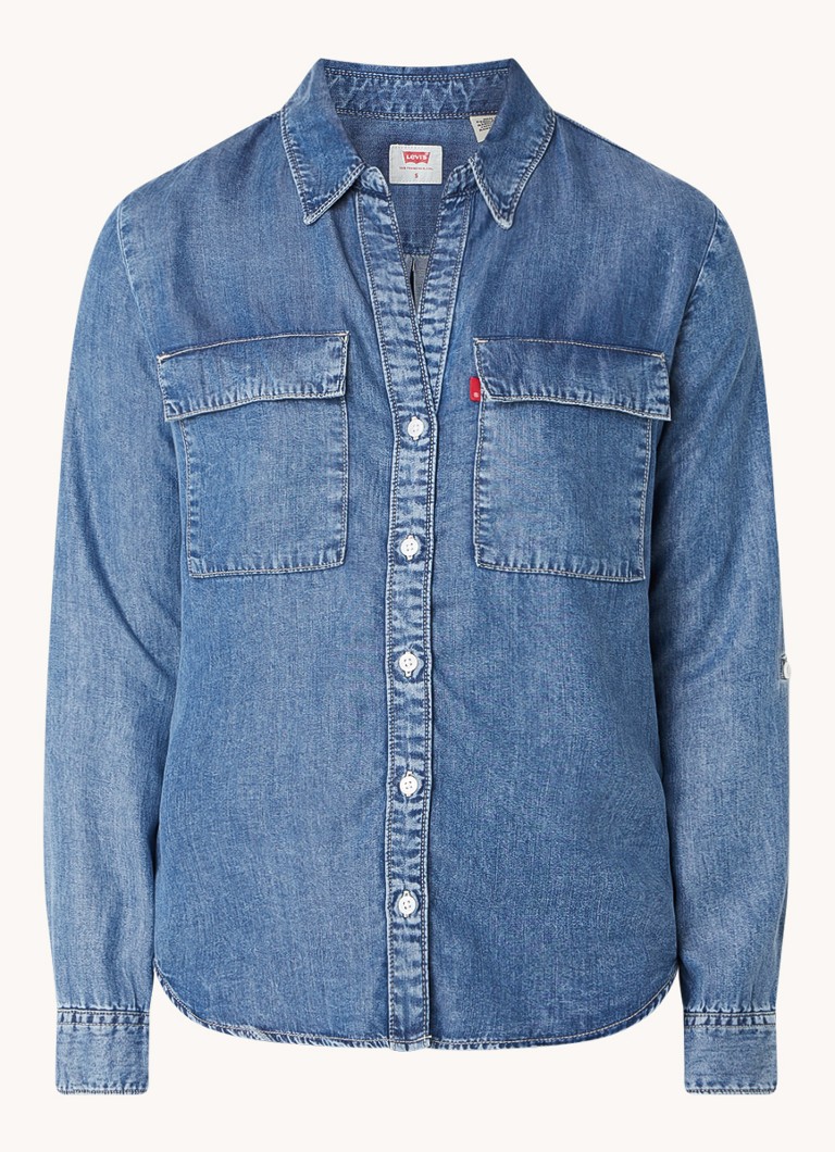 Camicia di jeans Levi's con tasche sul petto