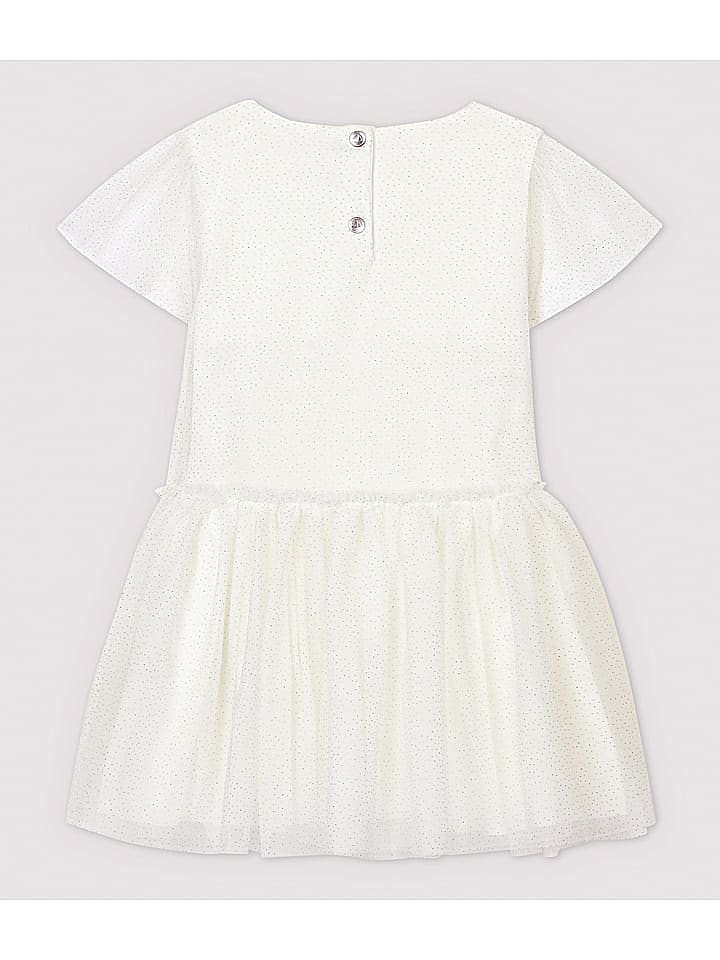 PETIT BATEAU Kleid in Weiß günstig kaufen 104