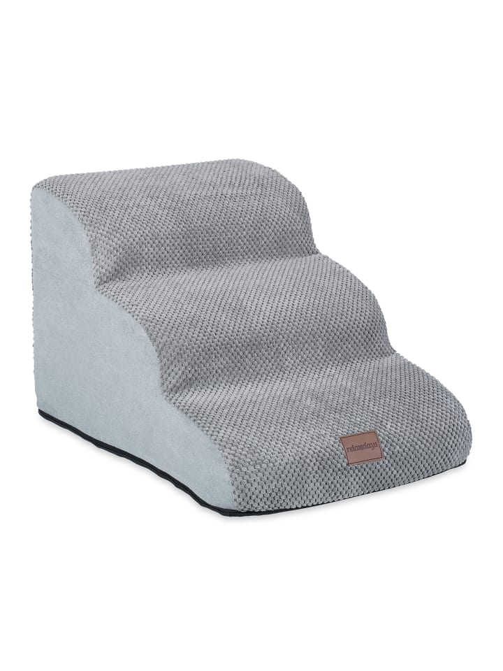 relaxdays Hundetreppe in Grau - (B)41 x (H)33 x (T)54 cm günstig kaufen onesize