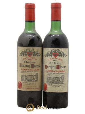 Saint-Émilion Château Cormey Figeac 1966 - Lot de 2 Bouteilles
