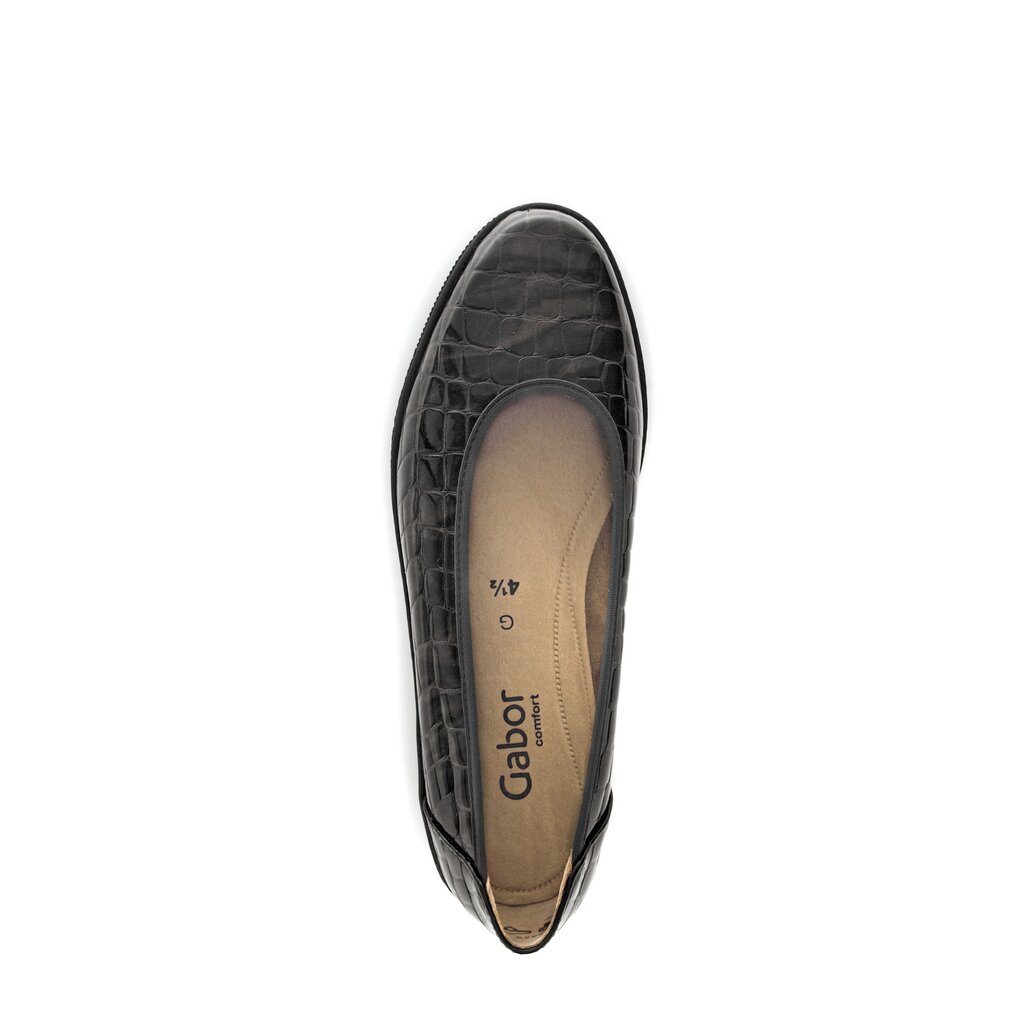 Gabor comfort Sportliche Ballerina braun