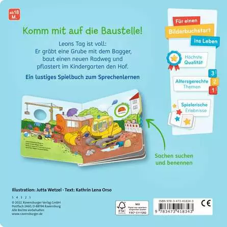 Wo ist bloß…? Mein Baustellen-Buch zum Sachen suchen