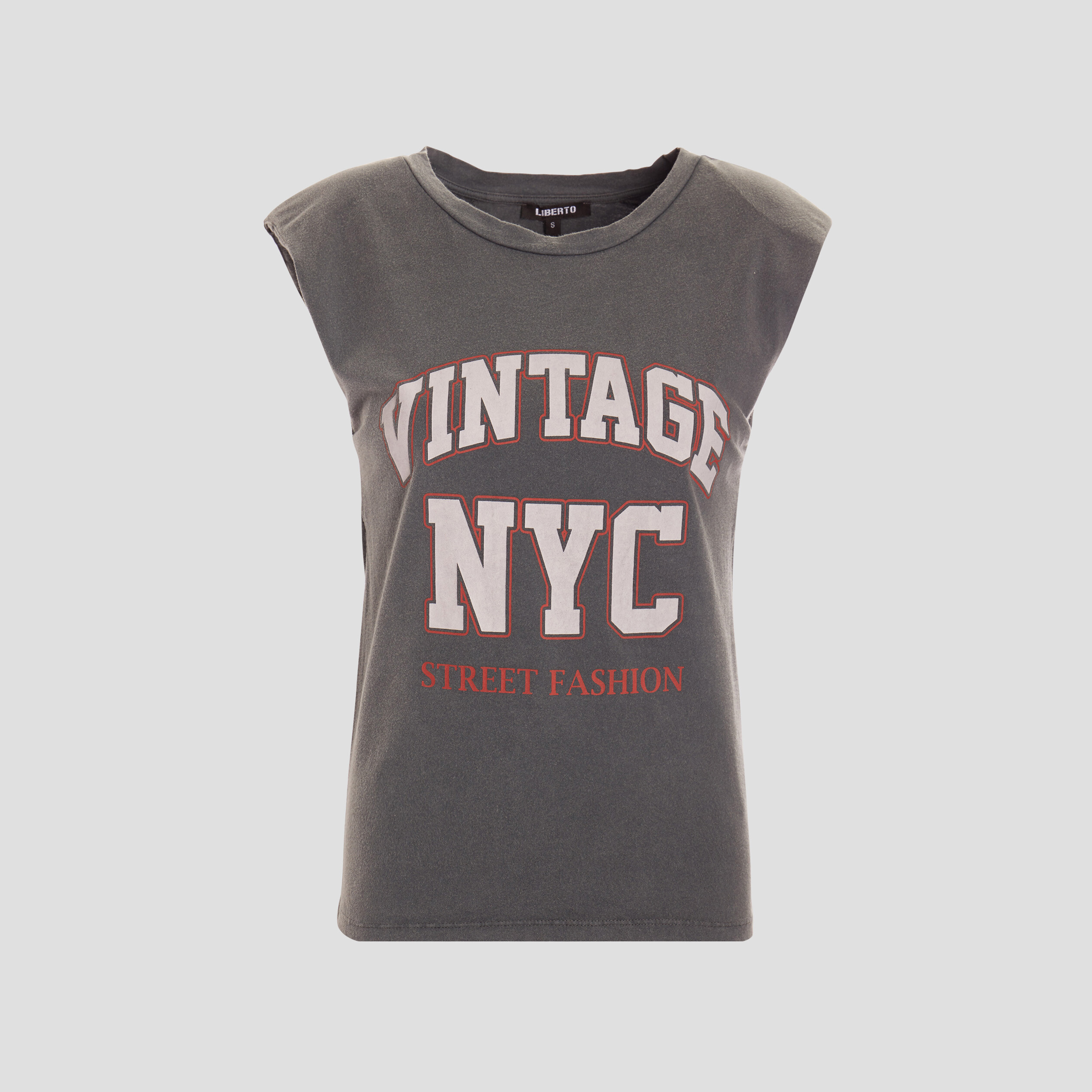 T-shirt manches courtes gris femme | La Halle