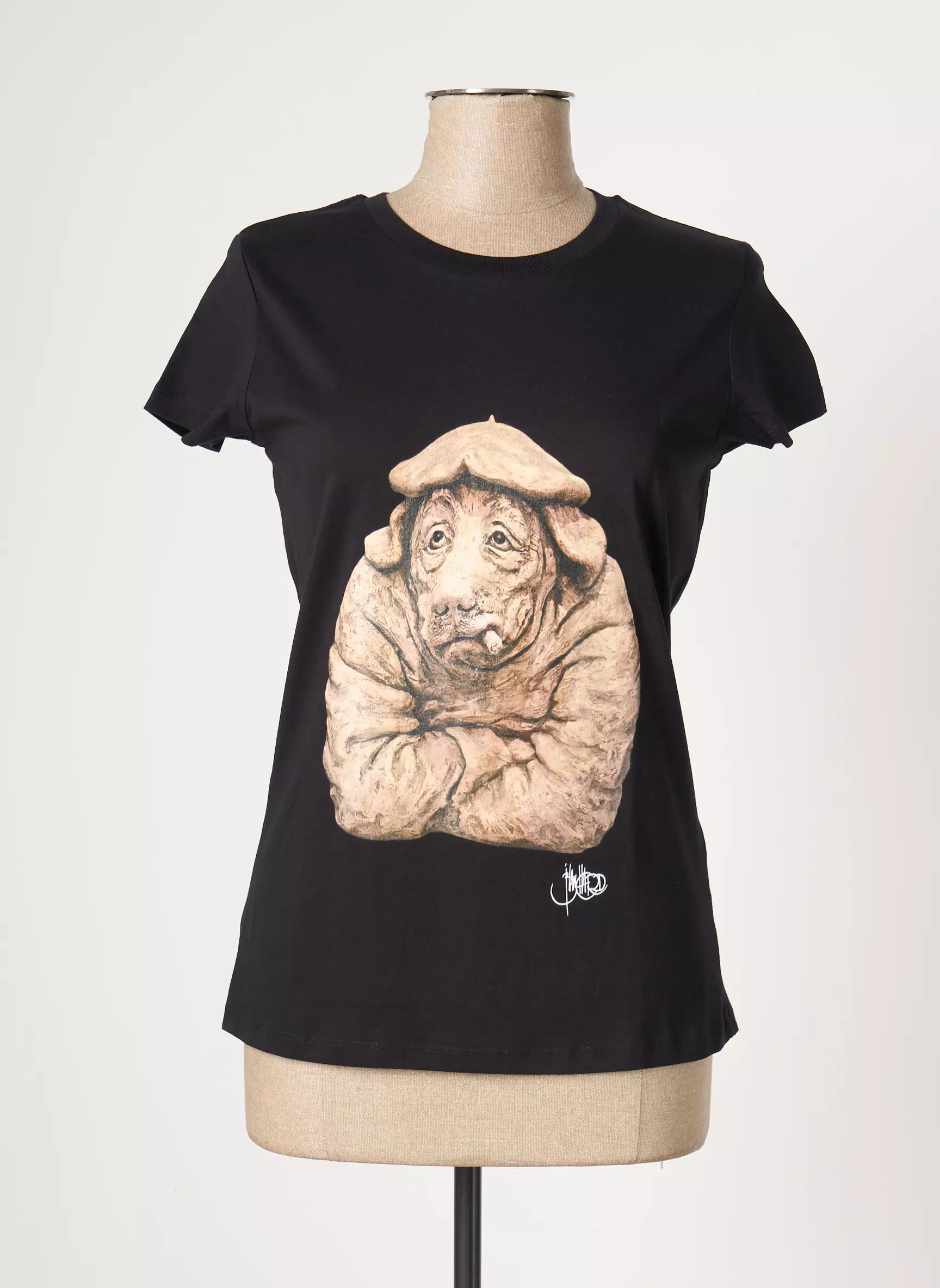 Ky Kas Tshirts Femme couleur noir