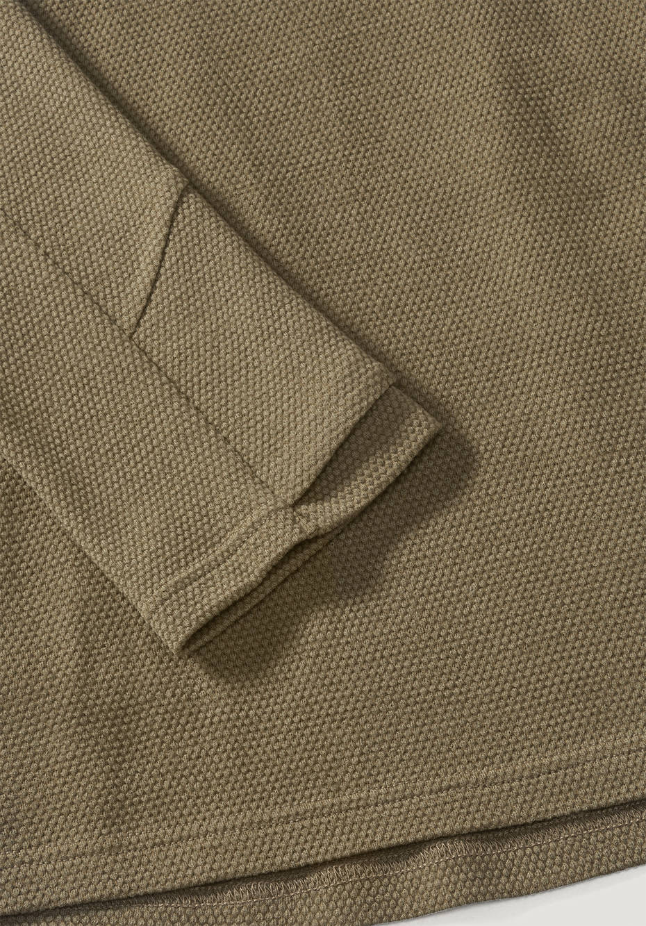 Performance-Shirt aus Bio-Merinowolle mit Bio-Baumwolle