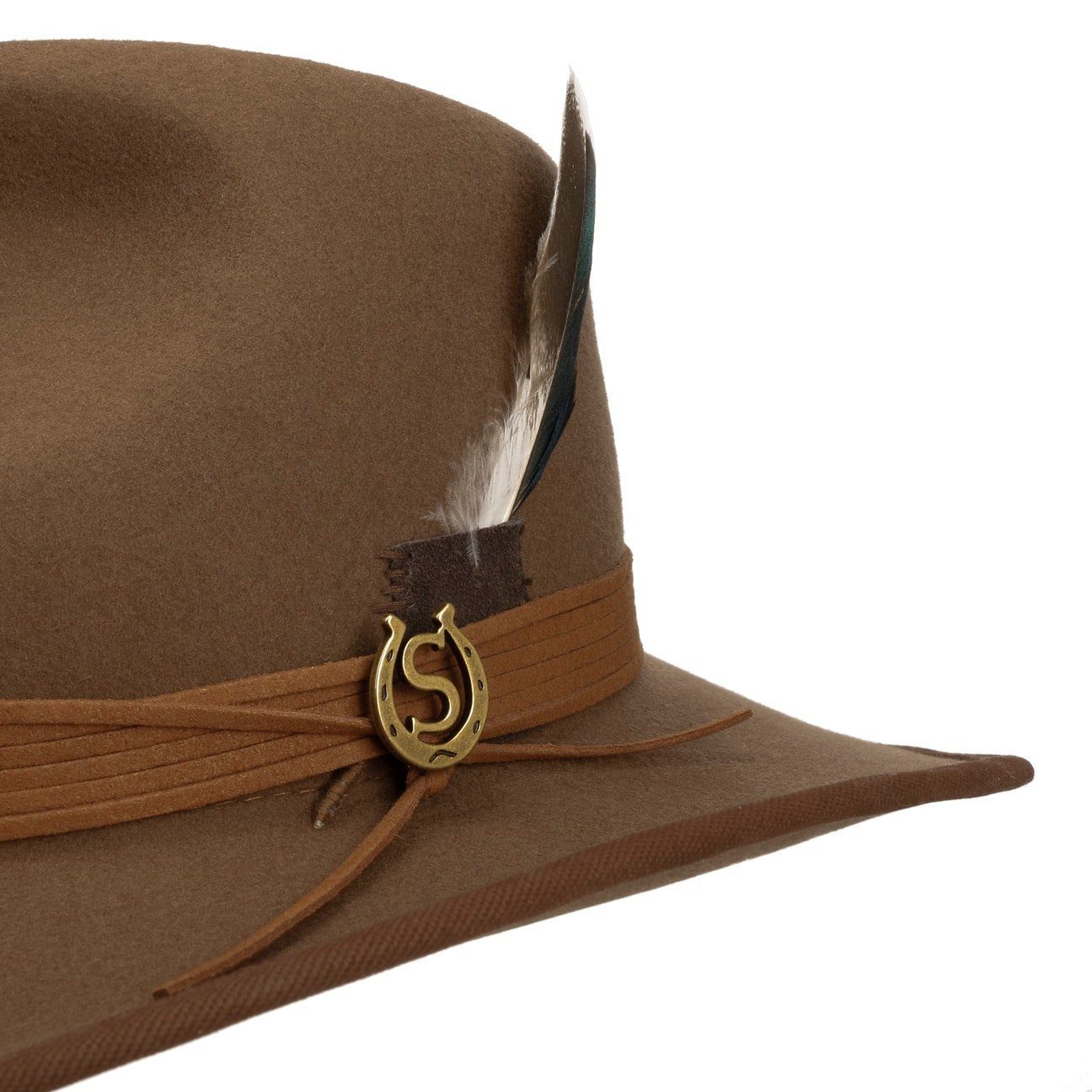 Stetson Cowboyhut (1-St) Wollfilzhut mit Lederband