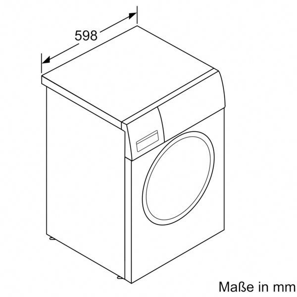 SIEMENS Waschmaschine WG44B2040, 9 kg, 1400 U/min, smartFinish – glättet dank Dampf sämtliche Knitterfalten