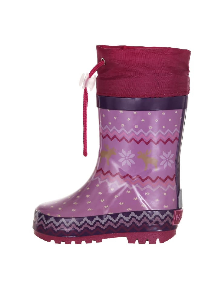 Playshoes Gummistiefel Norweger gefüttert in Lila günstig kaufen